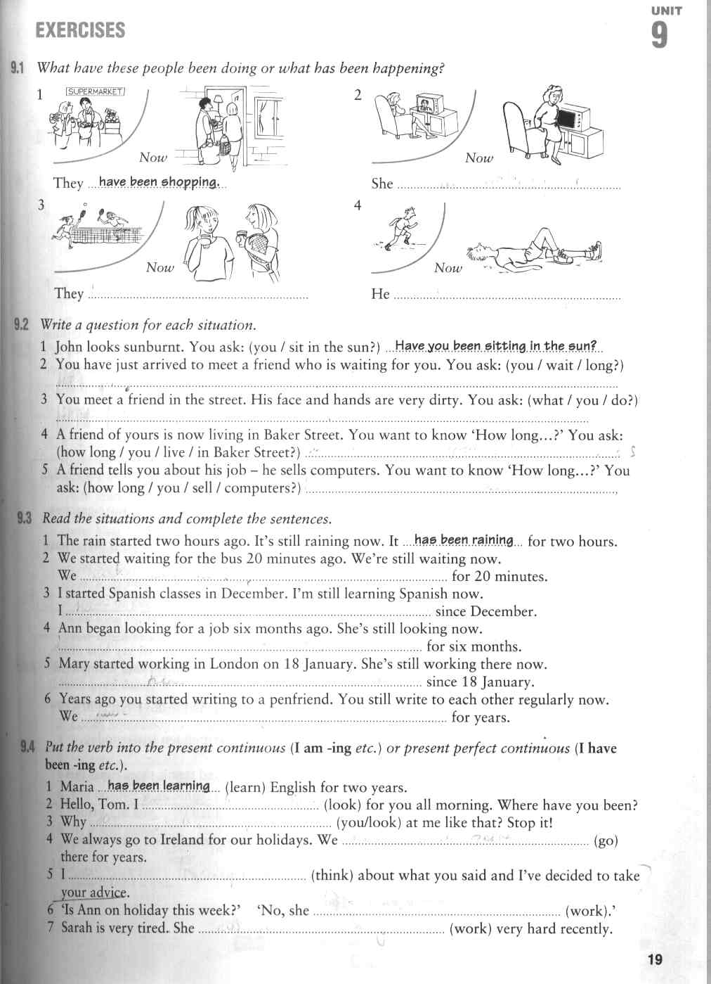 additional exercises 22-24 ответы